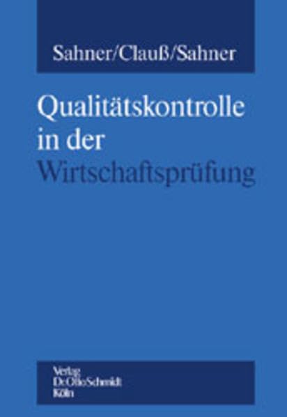 Qualitätskontrolle in der Wirtschaftsprüfung Law