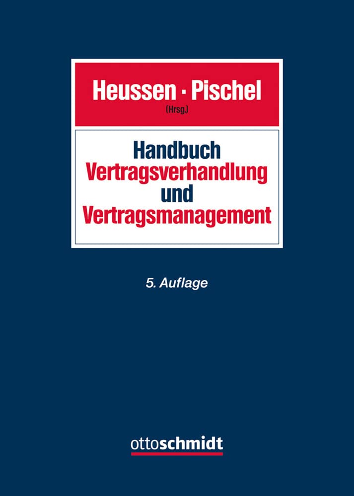 Handbuch Vertragsverhandlung und Vertragsmanagement Law