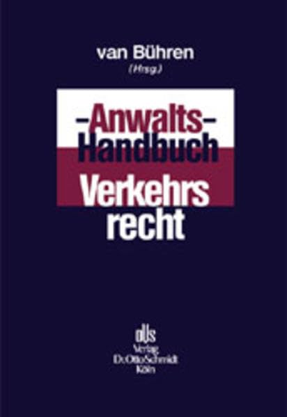 Product Image: Anwalts-Handbuch Verkehrsrecht