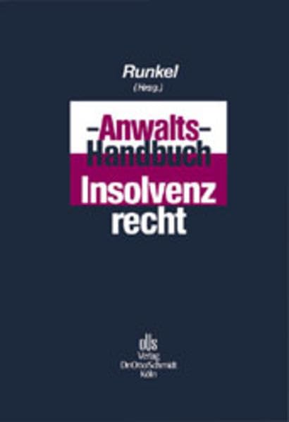 Product Image: Anwalts-Handbuch Insolvenzrecht