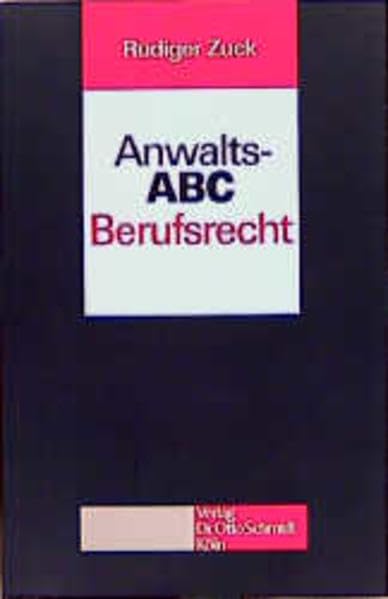 Product Image: Anwalts-ABC Berufsrecht