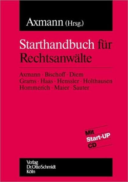 Starthandbuch für Rechtsanwälte Law