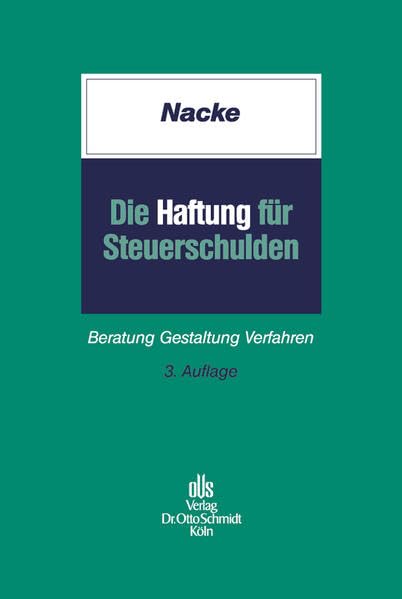 Die Haftung für Steuerschulden Law
