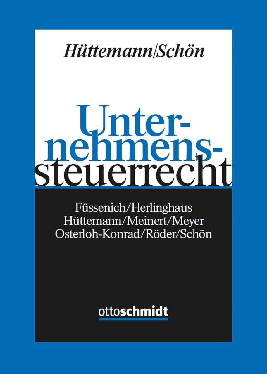 Product Image: Unternehmenssteuerrecht