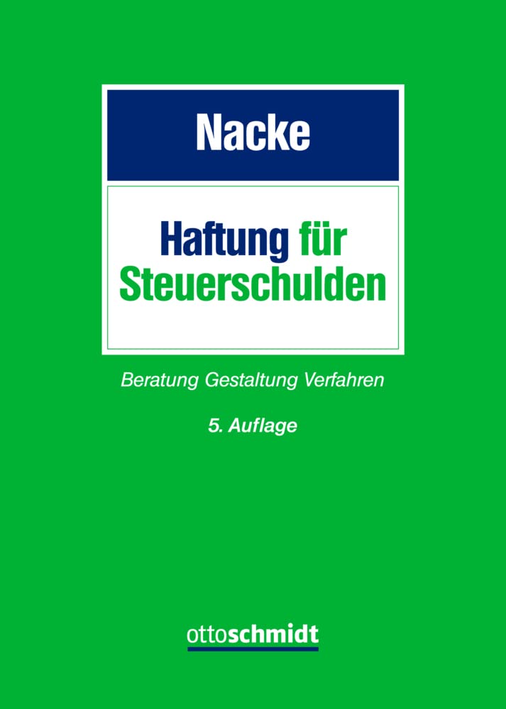 Haftung für Steuerschulden book