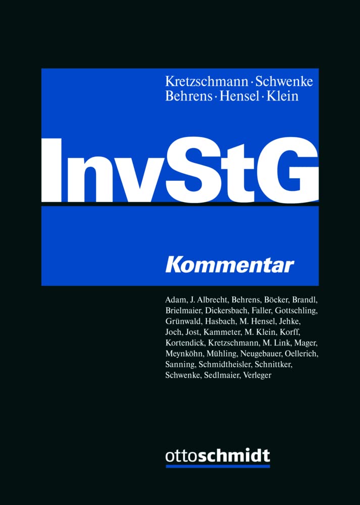 Investmentsteuergesetz: Kommentar Law