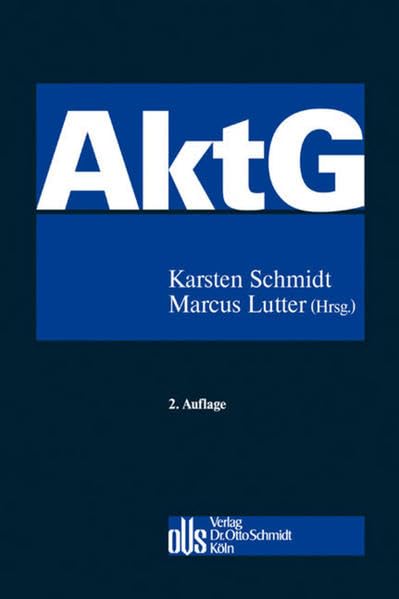 Aktiengesetz: Kommentar Law