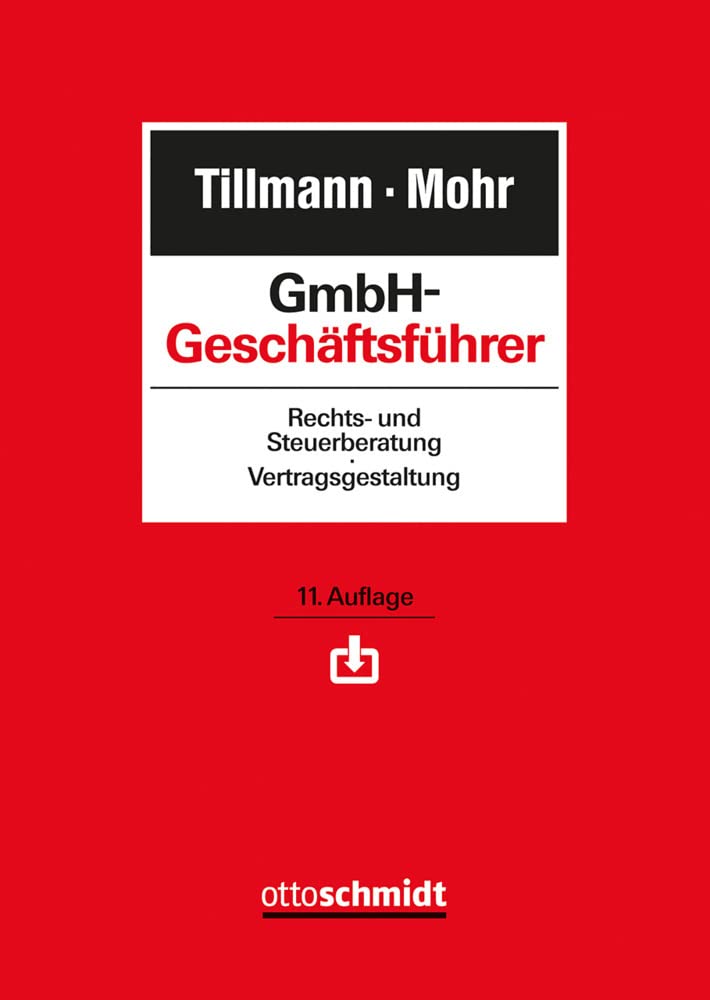 GmbH-Geschäftsführer: Rechts- und Steuerberatung, Vertragsgestaltung. Law
