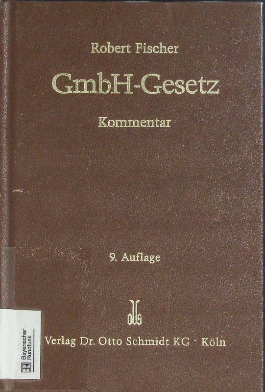 GmbH-Gesetz. Books