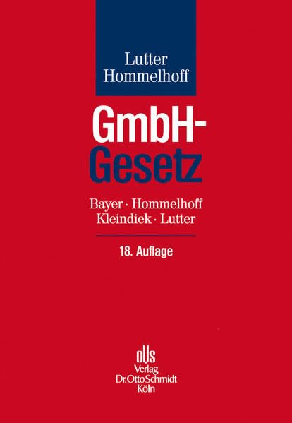GmbH-Gesetz: Kommentar Law