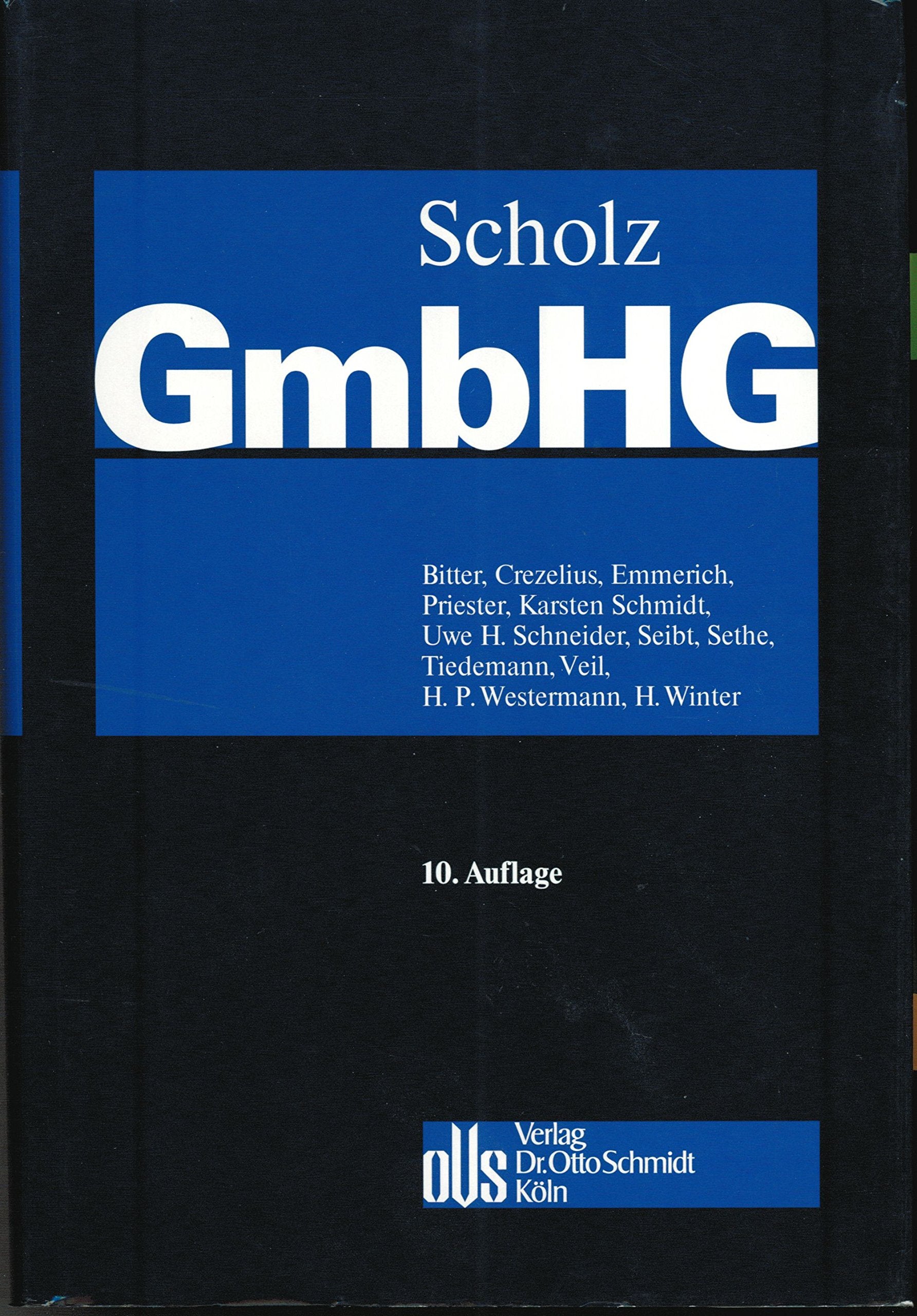 Kommentar zum GmbH-Gesetz: Mit Anhang Konzernrecht Books