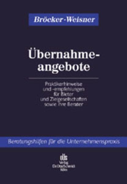 Product Image: Übernahmeangebote