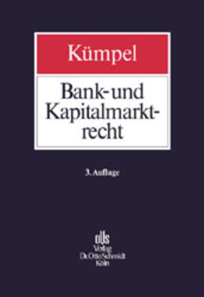 Bank- und Kapitalmarktrecht Law