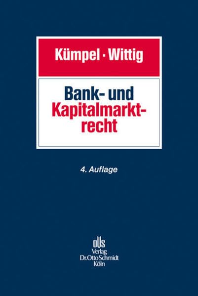Bank- und Kapitalmarktrecht Law