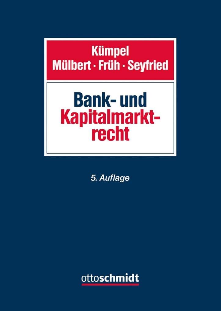 Bank- und Kapitalmarktrecht Law