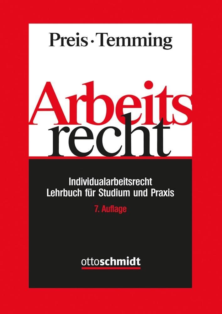 Arbeitsrecht - Individualarbeitsrecht Law