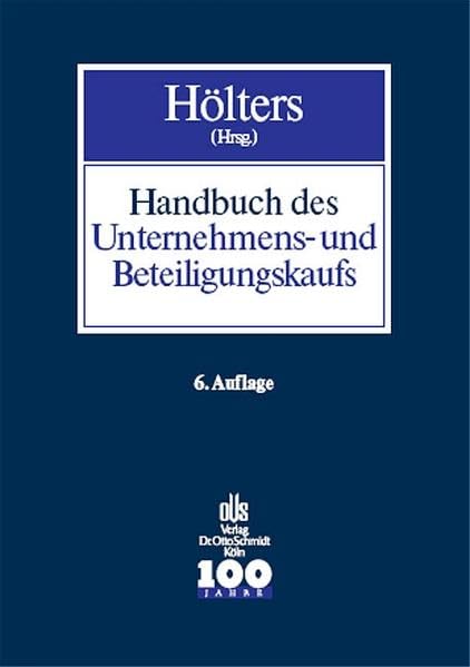 Handbuch des Unternehmens- und Beteiligungskaufs book
