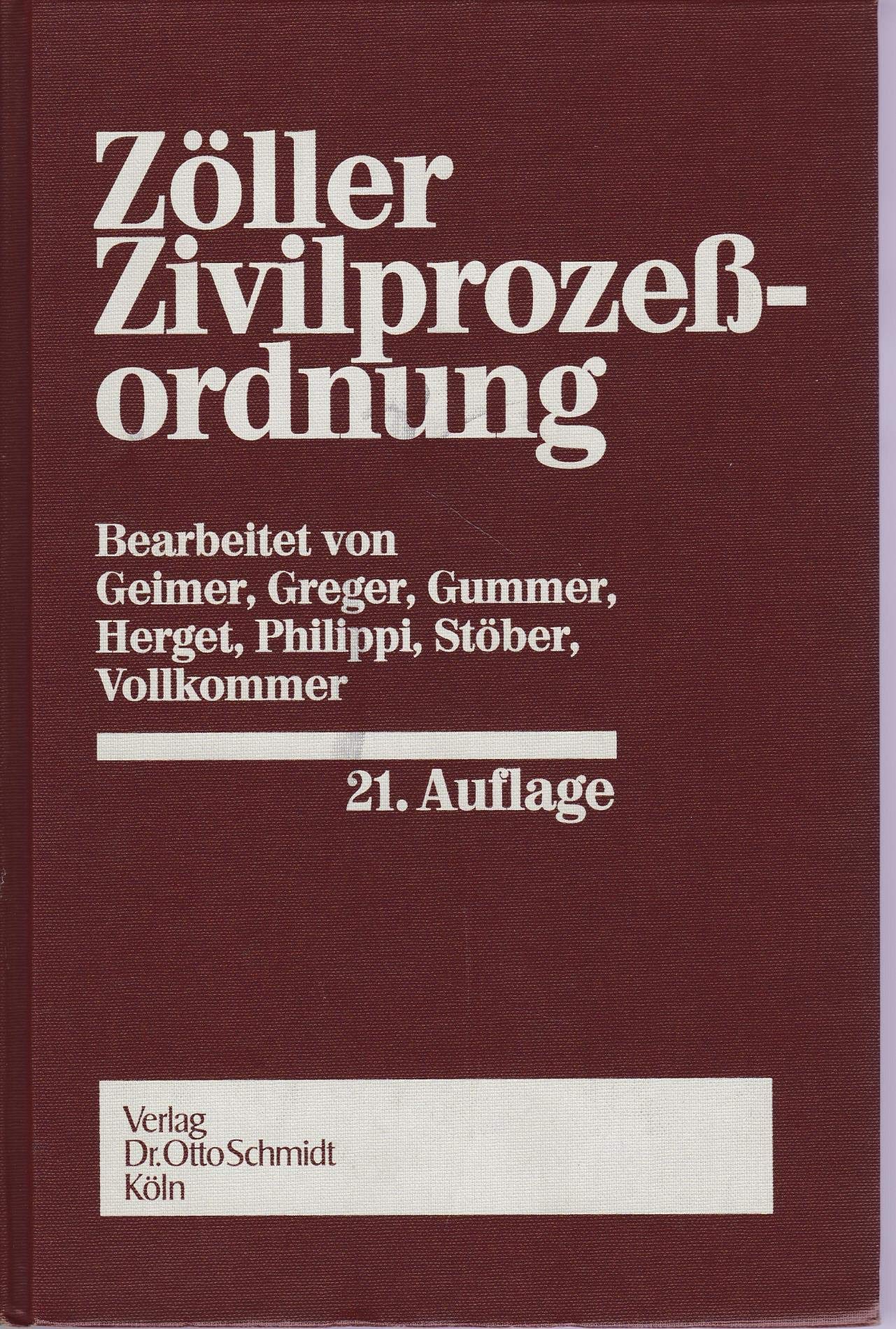 Zivilprozessordnung: Mit Gerichtsverfassungsgesetz und den Einführungsgesetzen, mit Internationalem Zivilprozessrecht Law