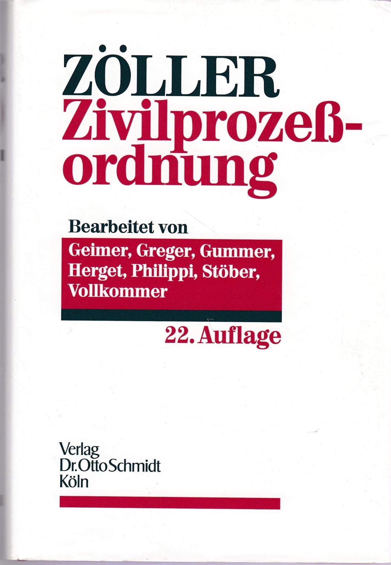 Zivilprozessordnung: Mit Gerichtsverfassungsgesetz und den Einführungsgesetzen, mit Internationalem Zivilprozessrecht, Kostenanmerkungen Law