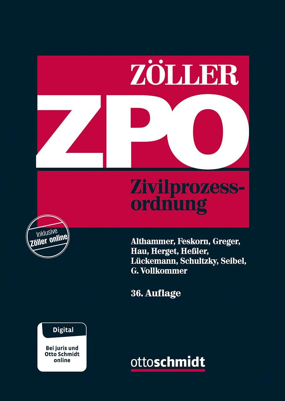 Zivilprozessordnung ZPO Law