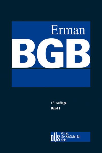 Bürgerliches Gesetzbuch (BGB). 2 Bände Law