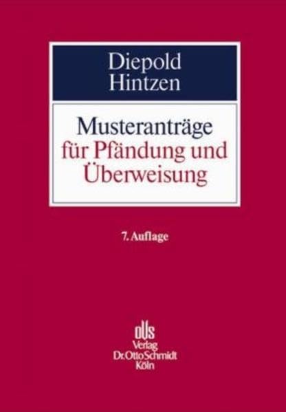 Musteranträge für Pfändung und Überweisung Law