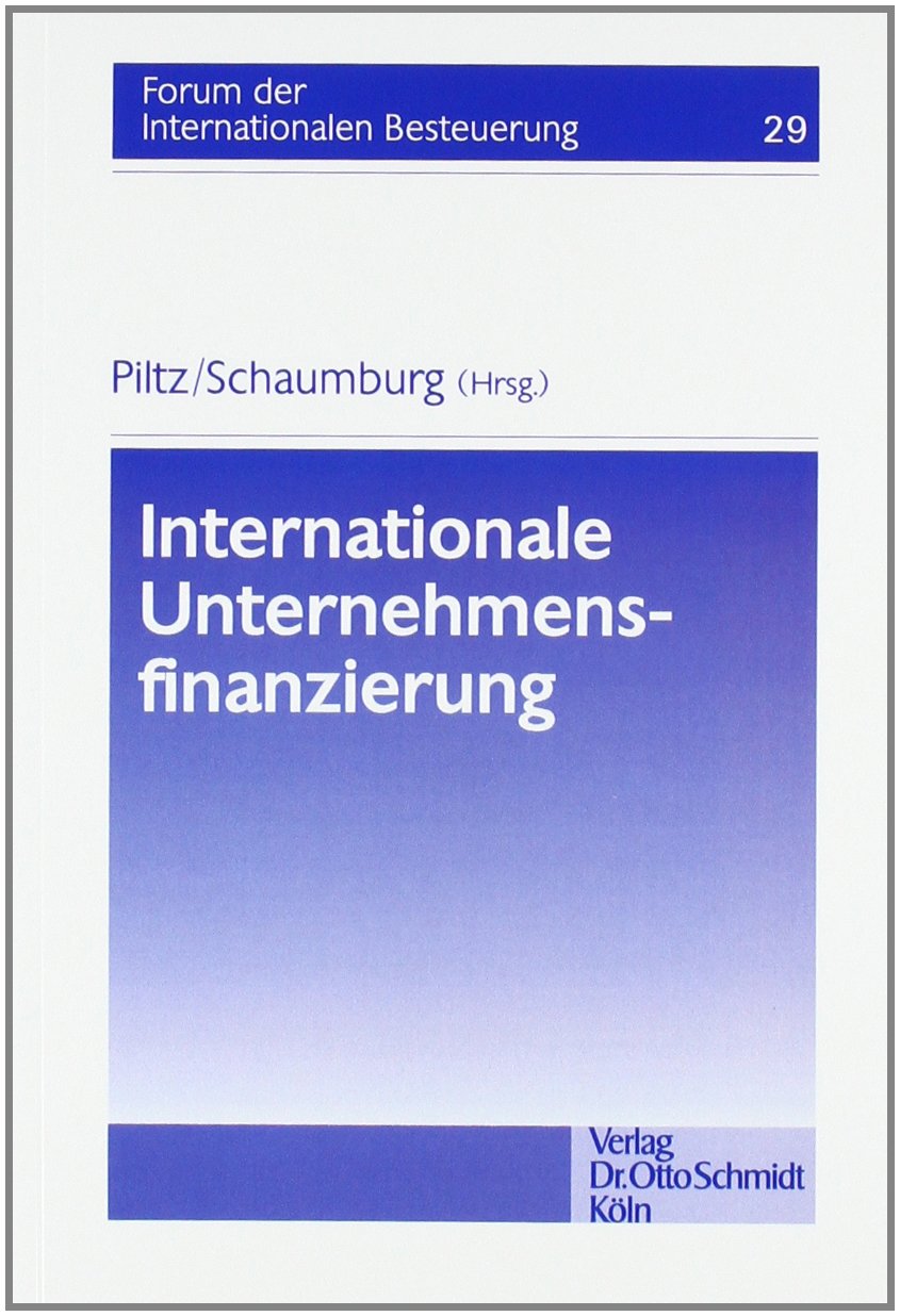 Internationale Unternehmensfinanzierung Law