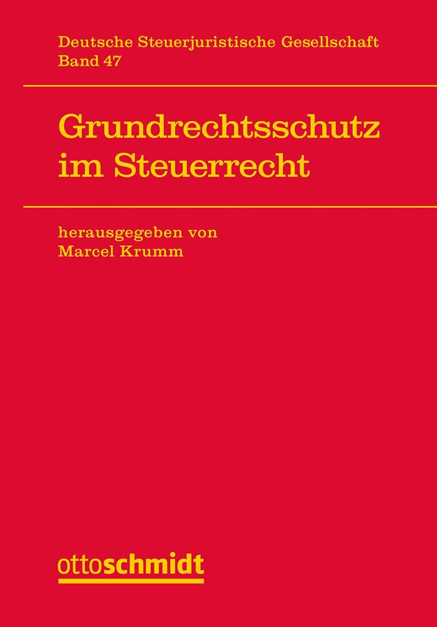 Grundrechtsschutz im Steuerrecht Law