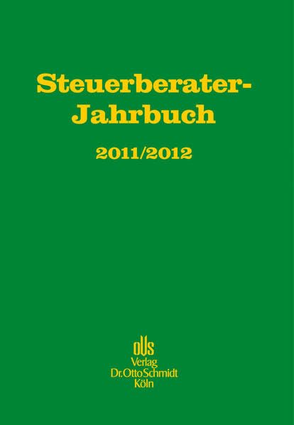 Product Image: Steuerberater-Jahrbuch 2011/2012
