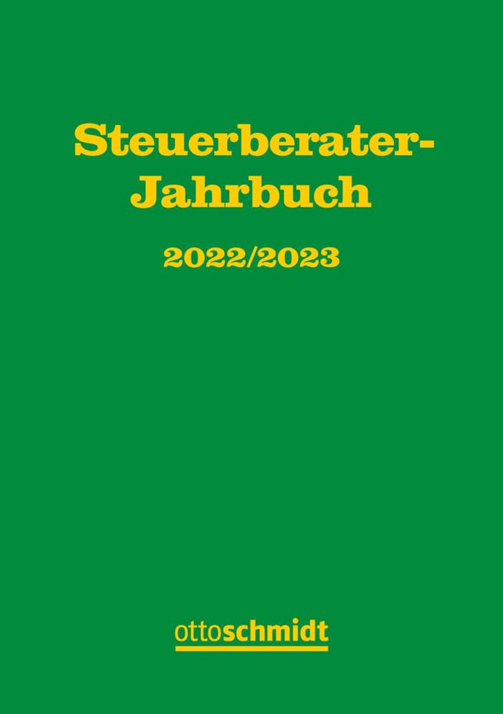 Steuerberater-Jahrbuch 2022/2023 Law