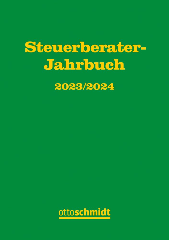 Steuerberater-Jahrbuch 2023/2024 Law