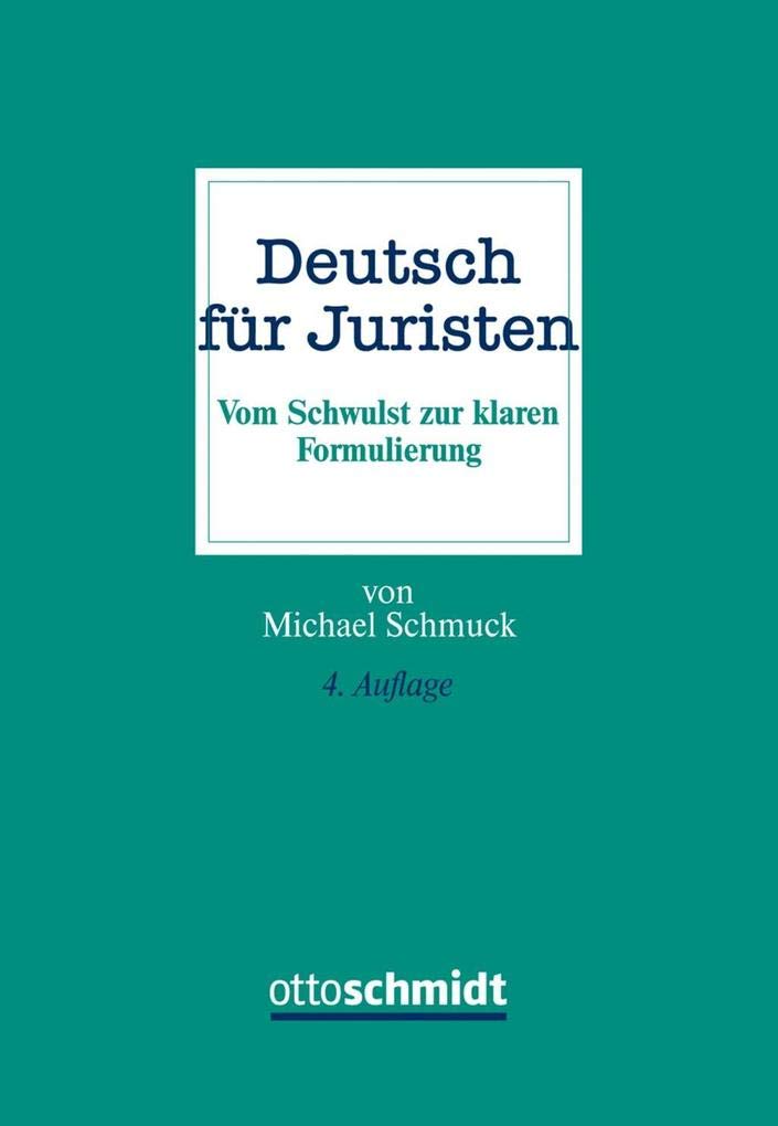 Deutsch für Juristen Law