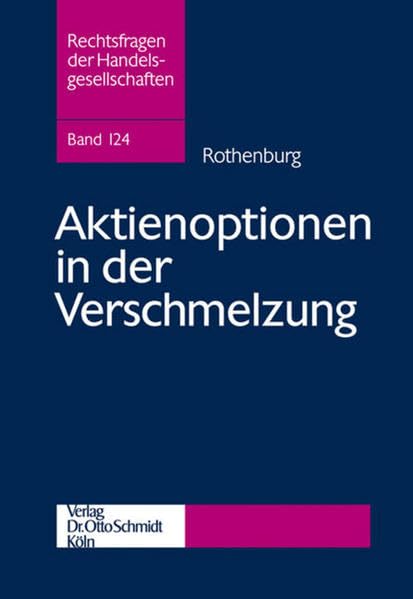 Rothenburg, V: Aktienoptionen in der Verschmelzung book