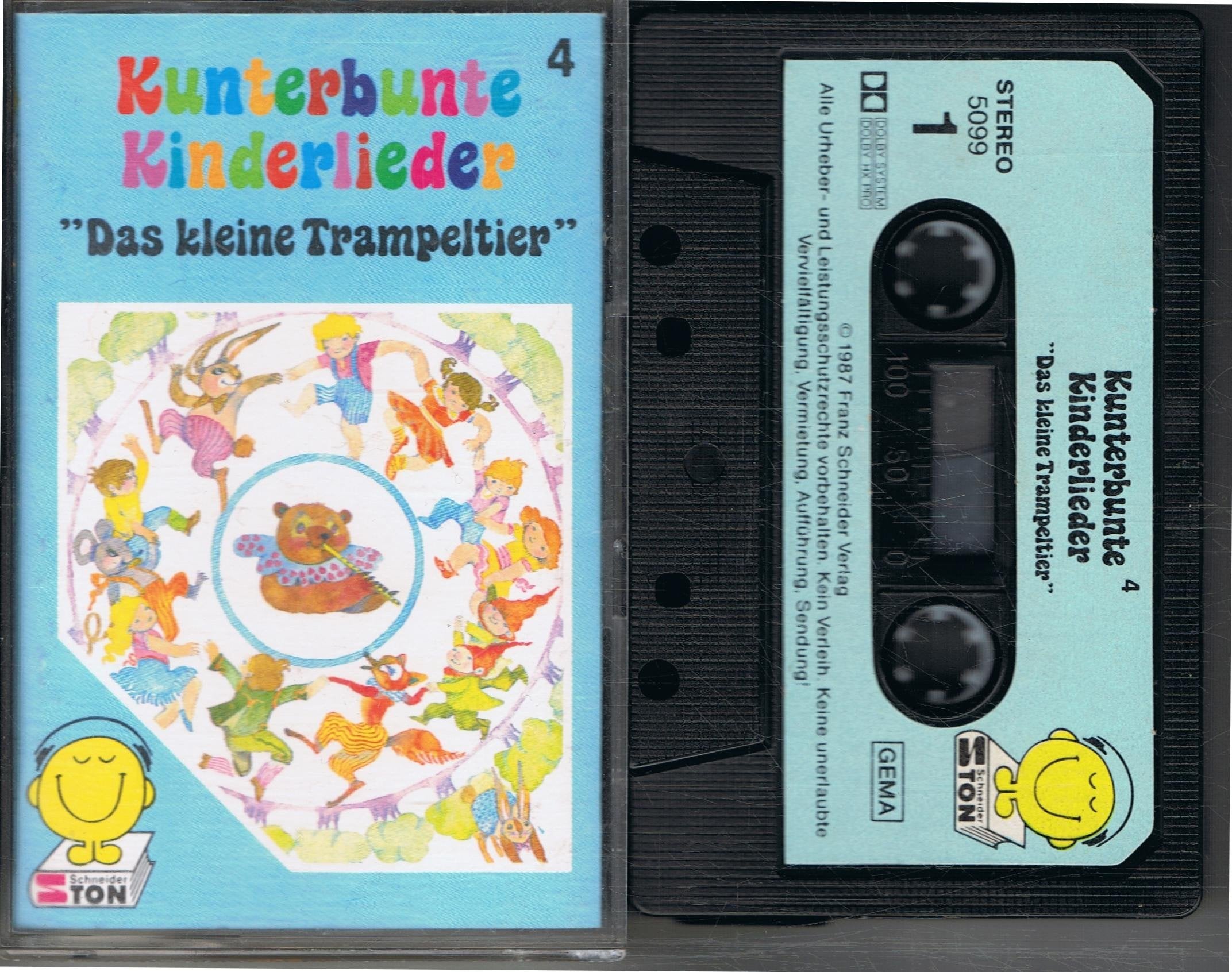 Kunterbunte Kinderlieder 4 "Das kleine Trampeltier" Music