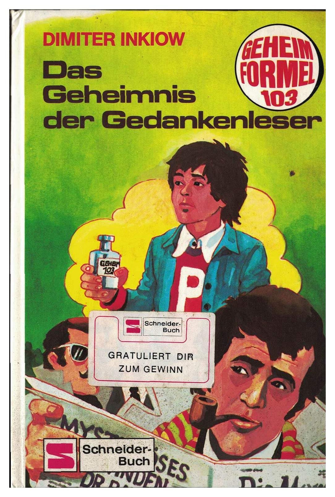 Geheimformel 103: Das Geheimnis der Gedankenleser Books