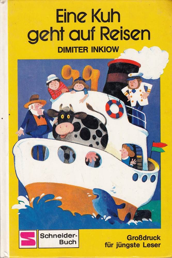 Eine Kuh geht auf Reisen: Grossdruck Books