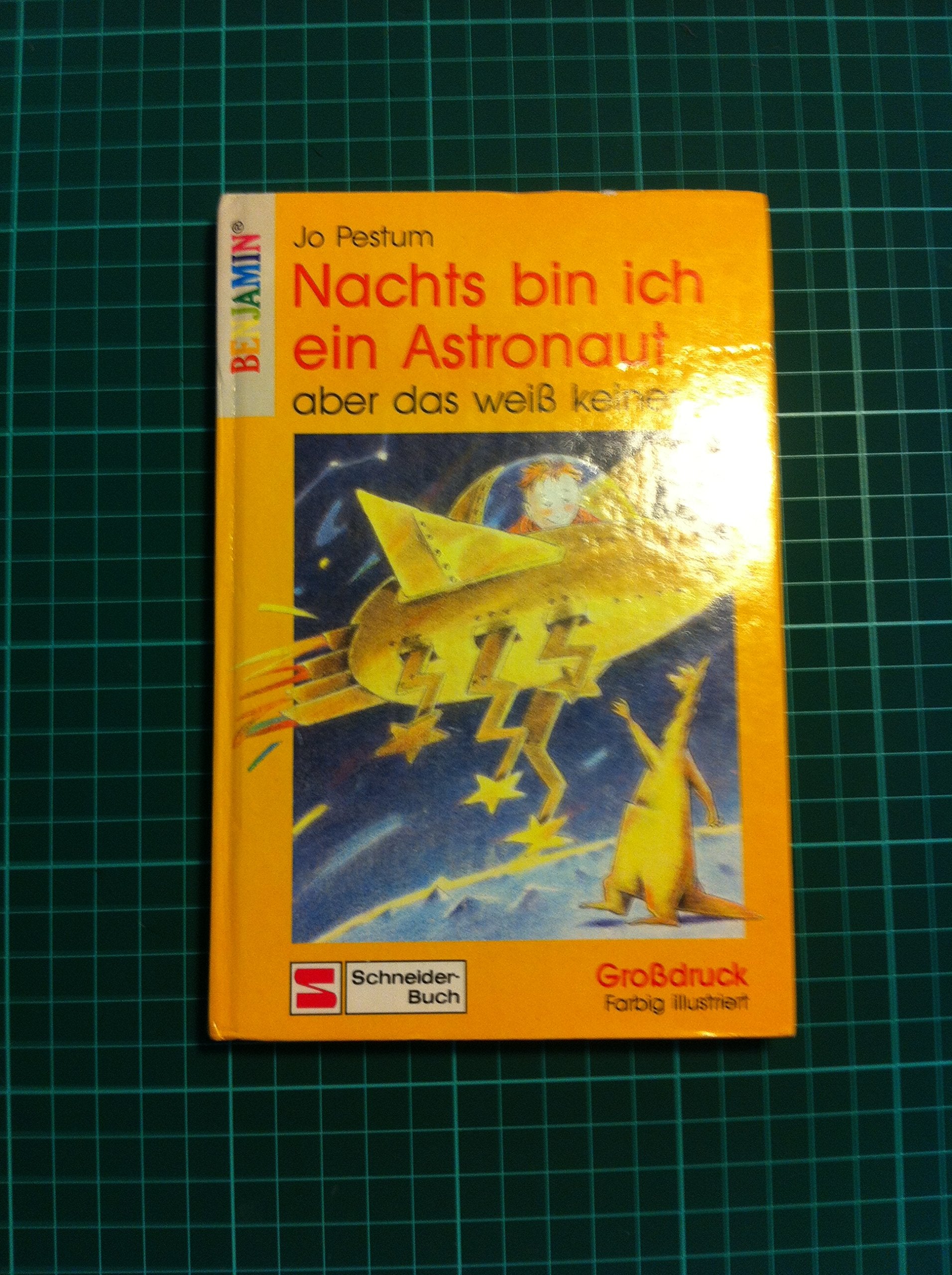 Nachts bin ich ein Astronaut aber das weiss keiner: Grossdruck (Benjamin) Fiction