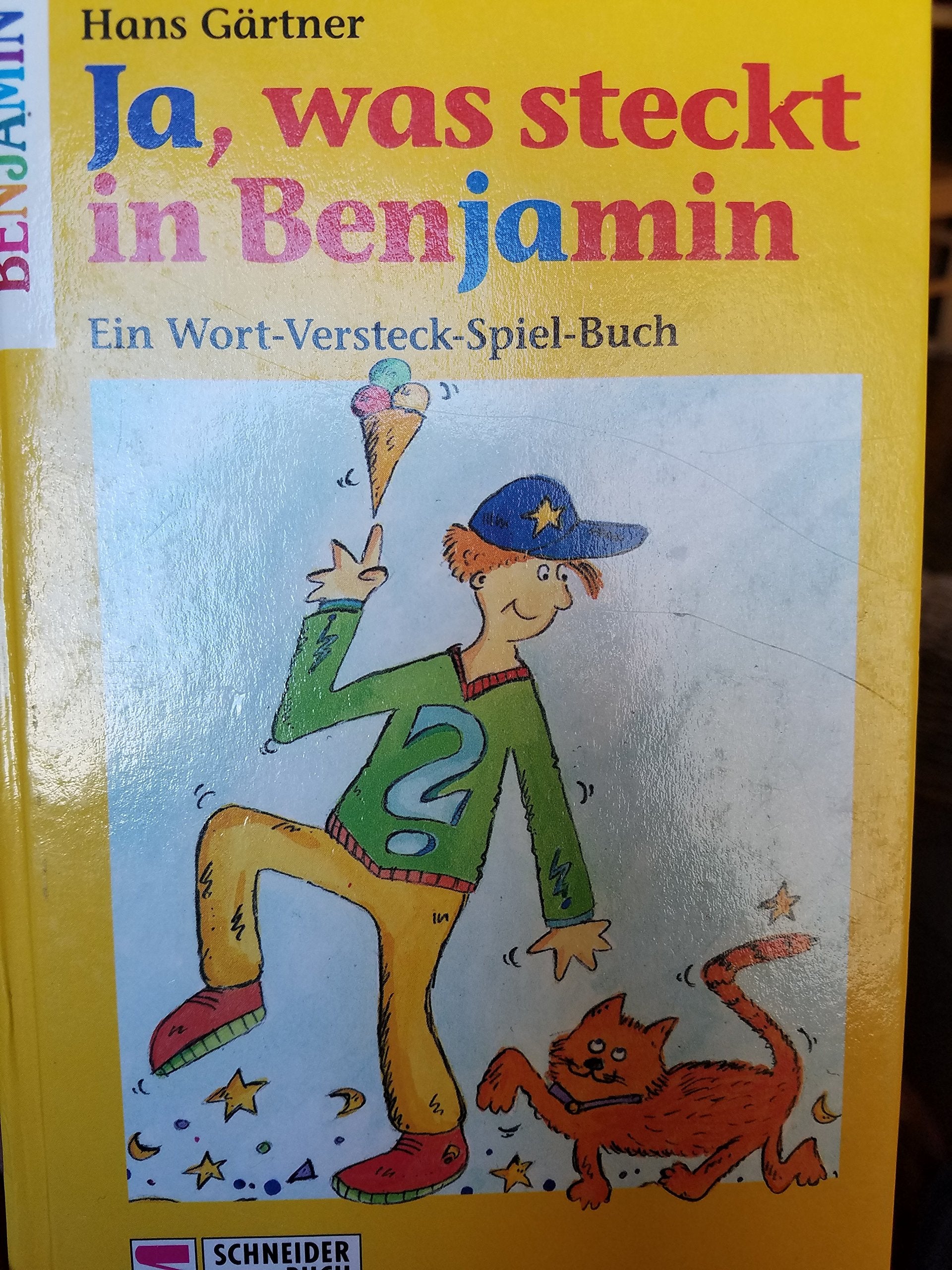 Ja, was steckt in Benjamin: Ein Wort-Versteck-Spiel-Buch Novels & Short Stories