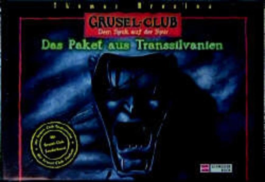 Gruselclub, Dem Spuk auf der Spur, Das Paket aus Transsilvanien, m. Cassette Books