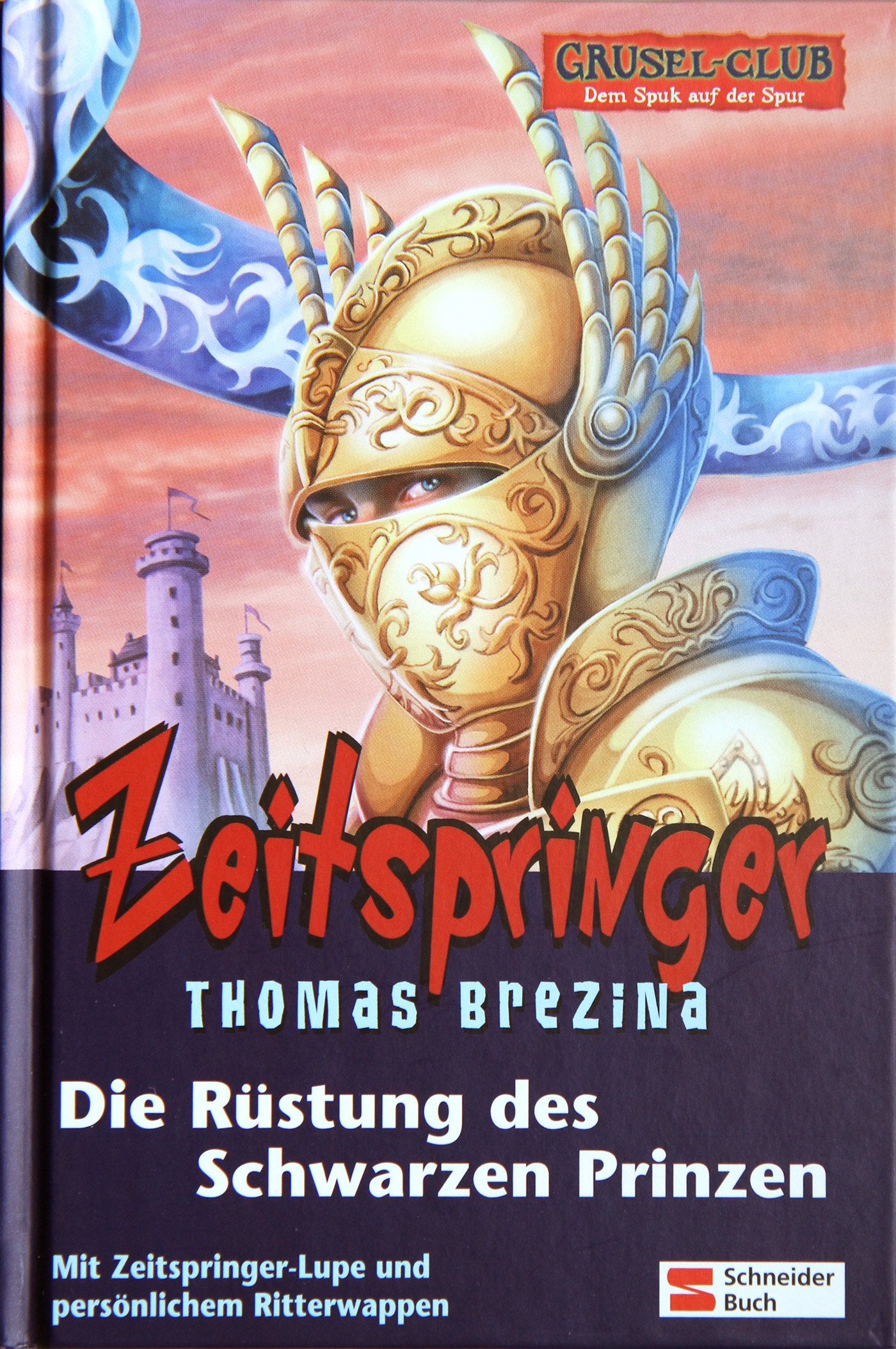Grusel-Club Zeitspringer, Band 02: Die Rüstung des schwarzen Prinzen Novels & Short Stories