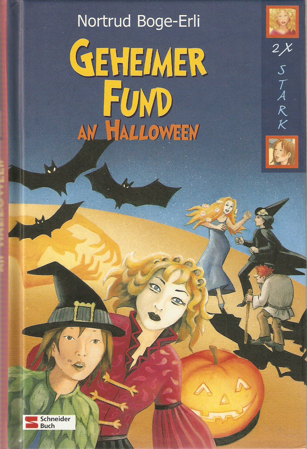 2 x stark / Geheimer Fund an Halloween Books