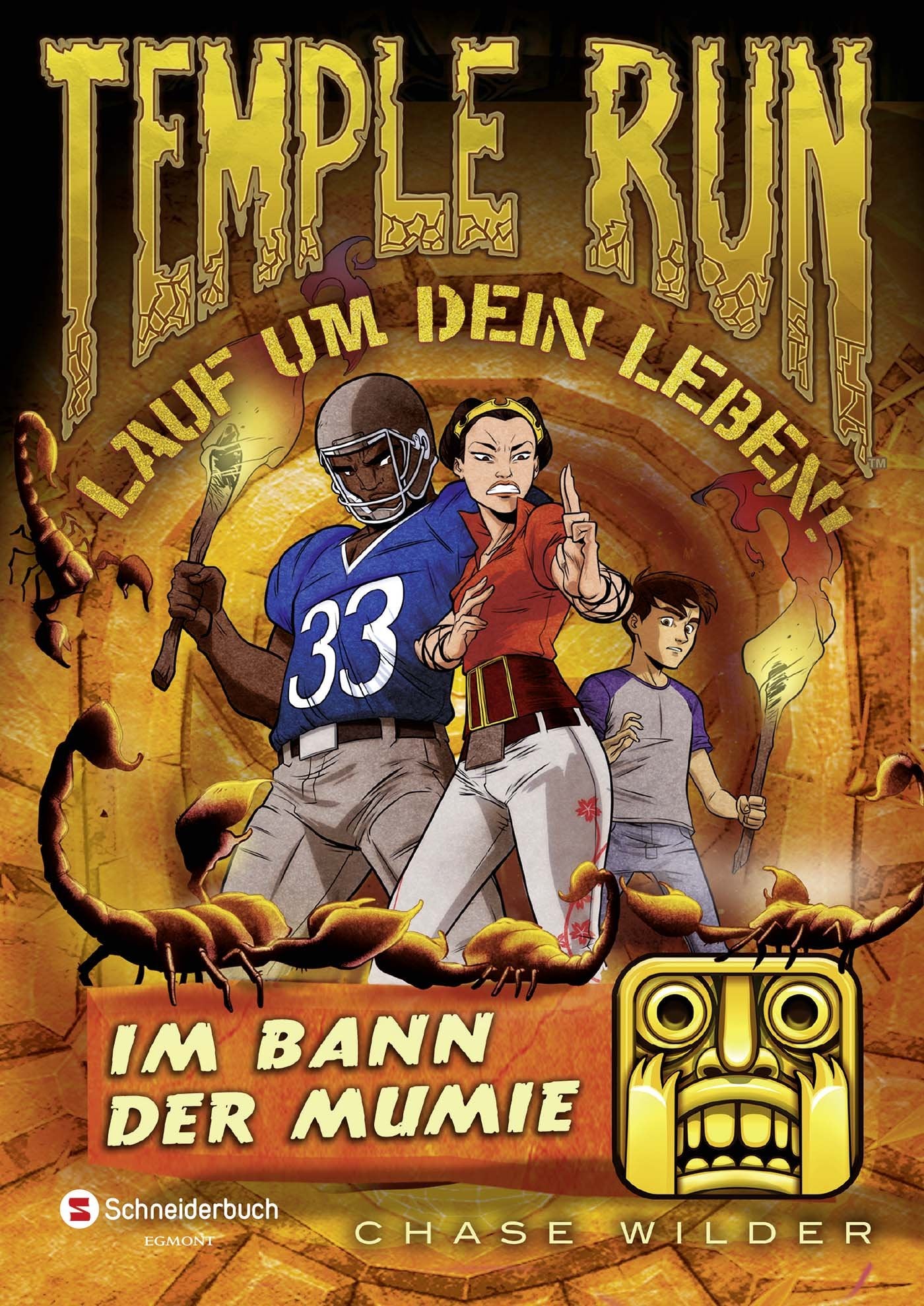 Temple Run - Lauf um dein Leben!, Band 03: Im Bann der Mumie Novels & Short Stories