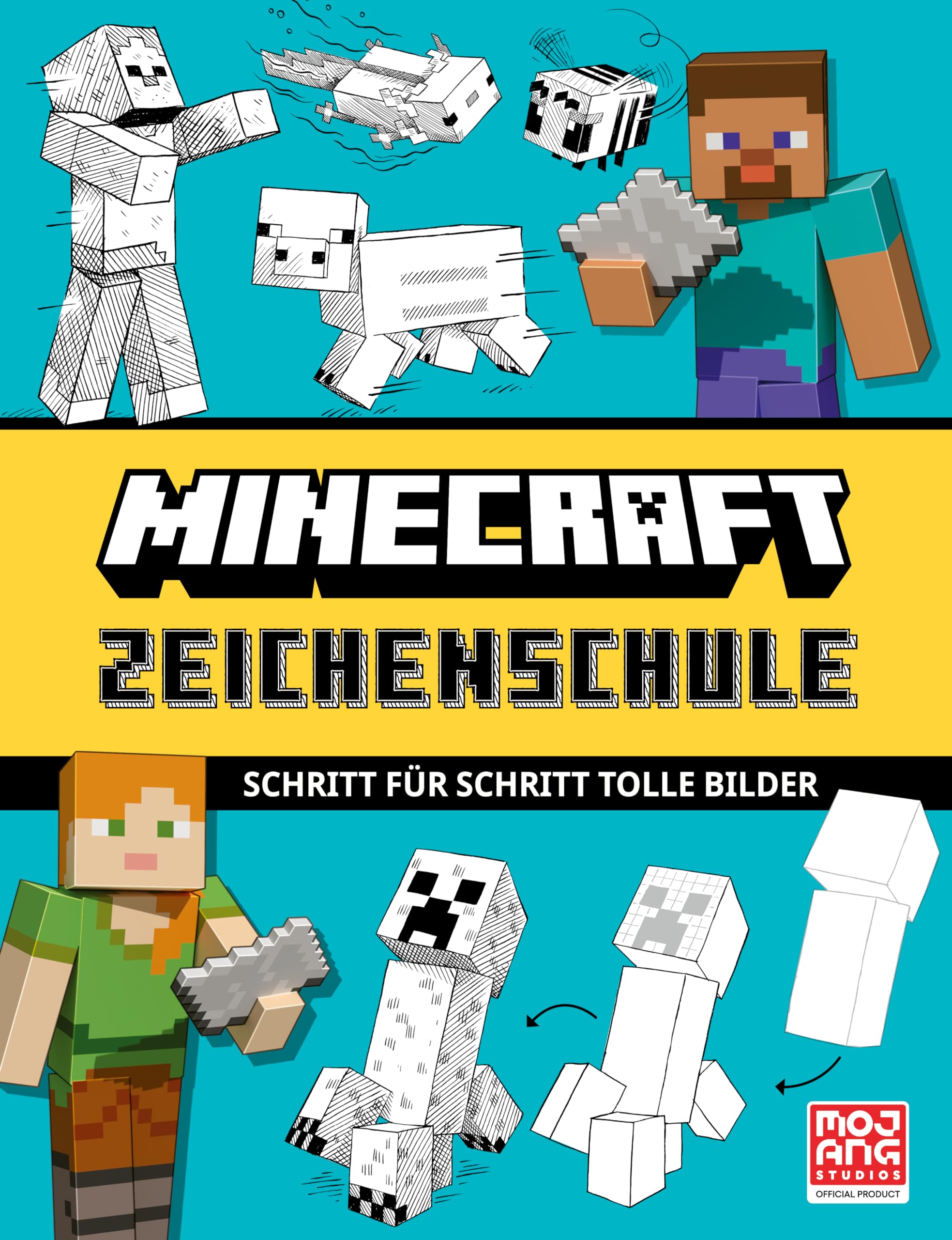 Minecraft Zeichenschule. Schritt für Schritt tolle Bilder Non-fiction