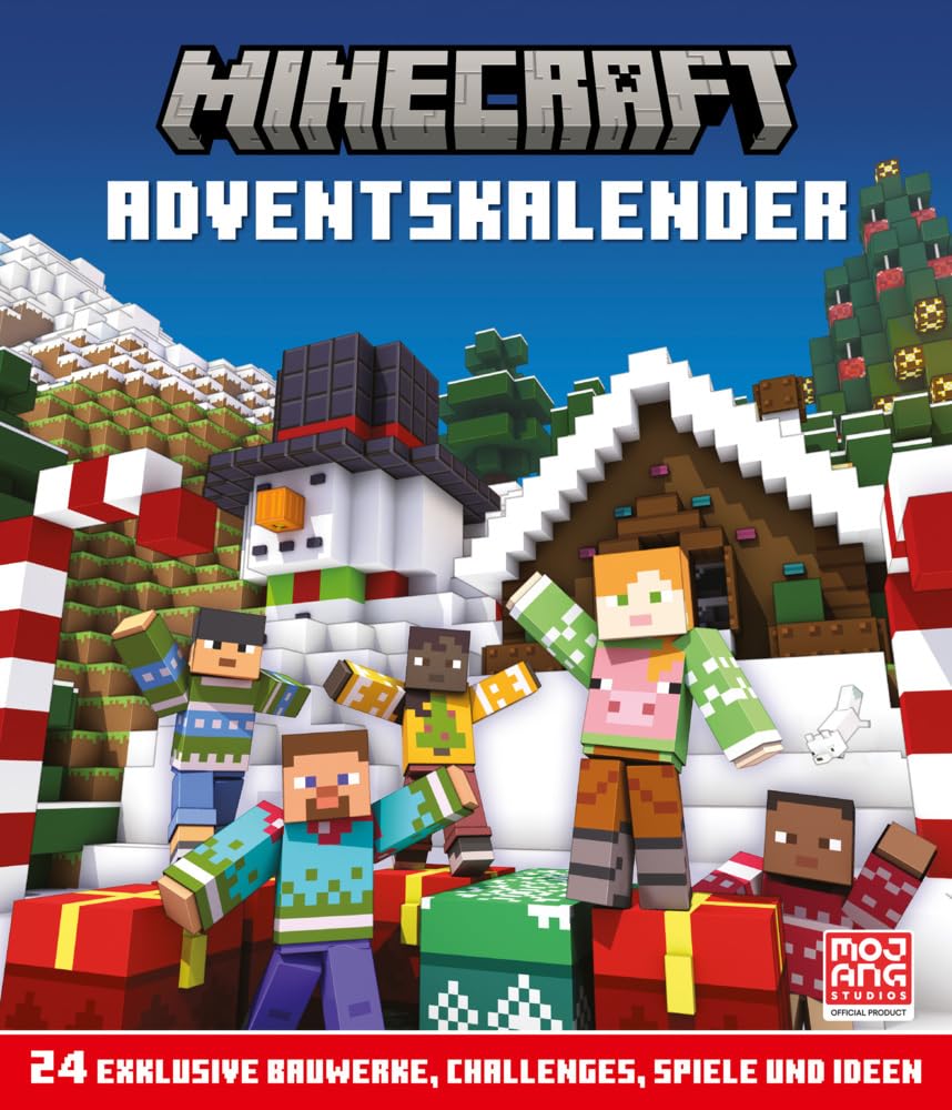 Minecraft Adventskalender. 24 exklusive Bauwerke, Challenges, Spiele und Ideen Computer Science