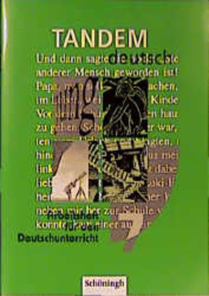 Tandem, neue Rechtschreibung, Jahrgangsstufe 7: Ein Deutschbuch für die Realschule. In neuer Rechtschreibung / Arbeitsheft (Tandem: Ein Deutschbuch für die Realschule. In neuer Rechtschreibung) Study Guides