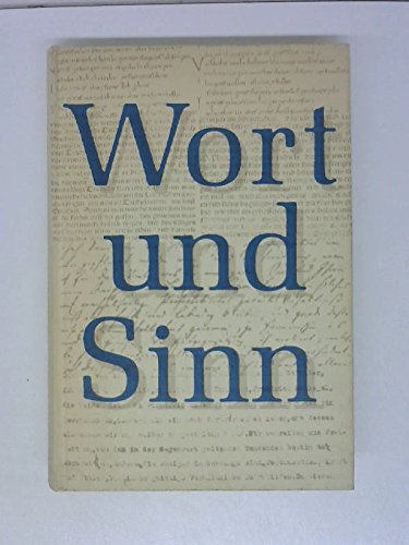 Wort und Sinn: 12./13. Schuljahr, Kollegstufe Books
