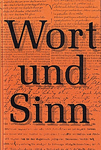 Wort und Sinn 1 Books