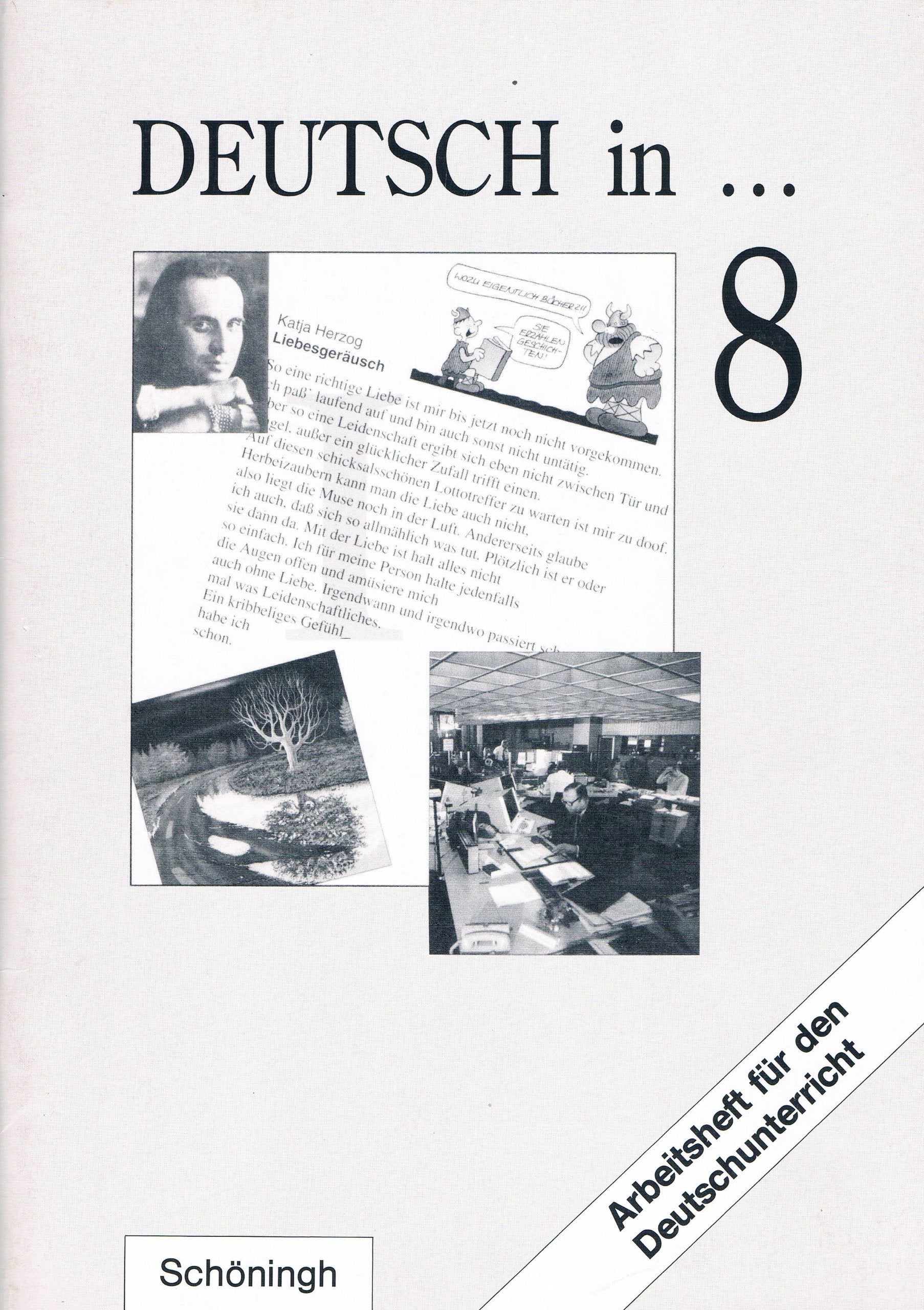 Deutsch in...: Deutschbücher für das Gymnasium in Nordrhein-Westfalen / Arbeitsheft Books