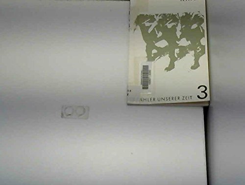 Erzähler unserer Zeit III: Krieg Books
