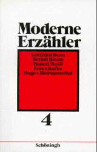 Moderne Erzähler / Moderne Erzähler Books